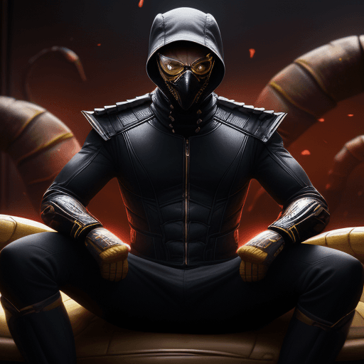 AI generated: Scorpion millionaire ,4 k , ultra HD 