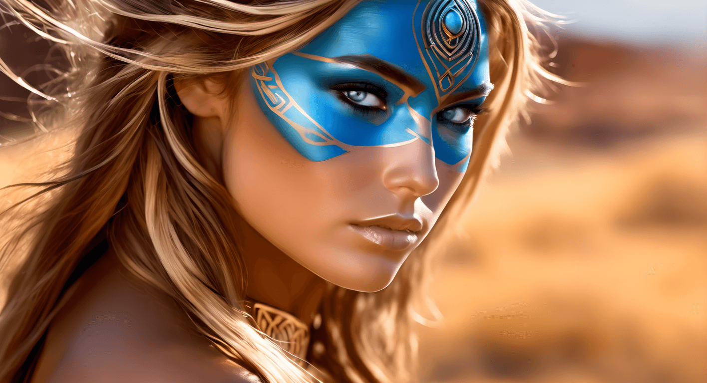 AI generated: Dynamic angle, (((masterpiece:1. 0))), (hyperrealism:1. 5), High Detail RAW color Photo, (full body:...