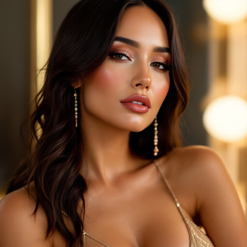 AI generated: For last night's Grammy Awards, makeup artist Moani Lee used Charlotte Tilbury products to achieve K...