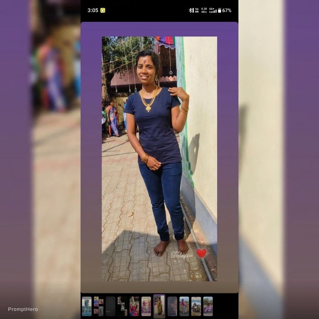 AI generated: Saree and blouse remove 
