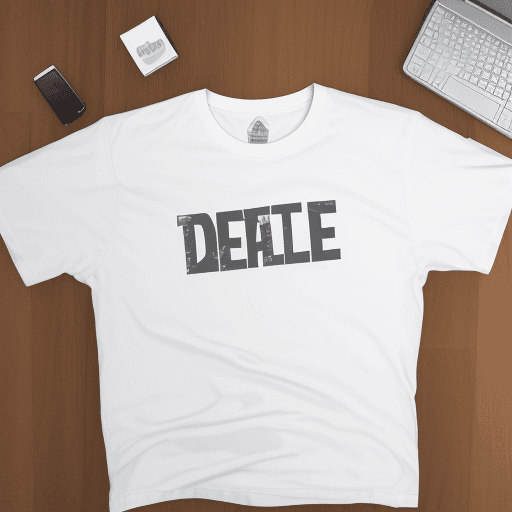 AI generated: delete t shirt