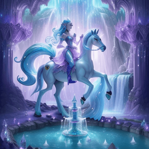 AI generated: Embark on a delightful escapade to the Crystal Empire, a place of wonder and enchantment. Imagine a ...