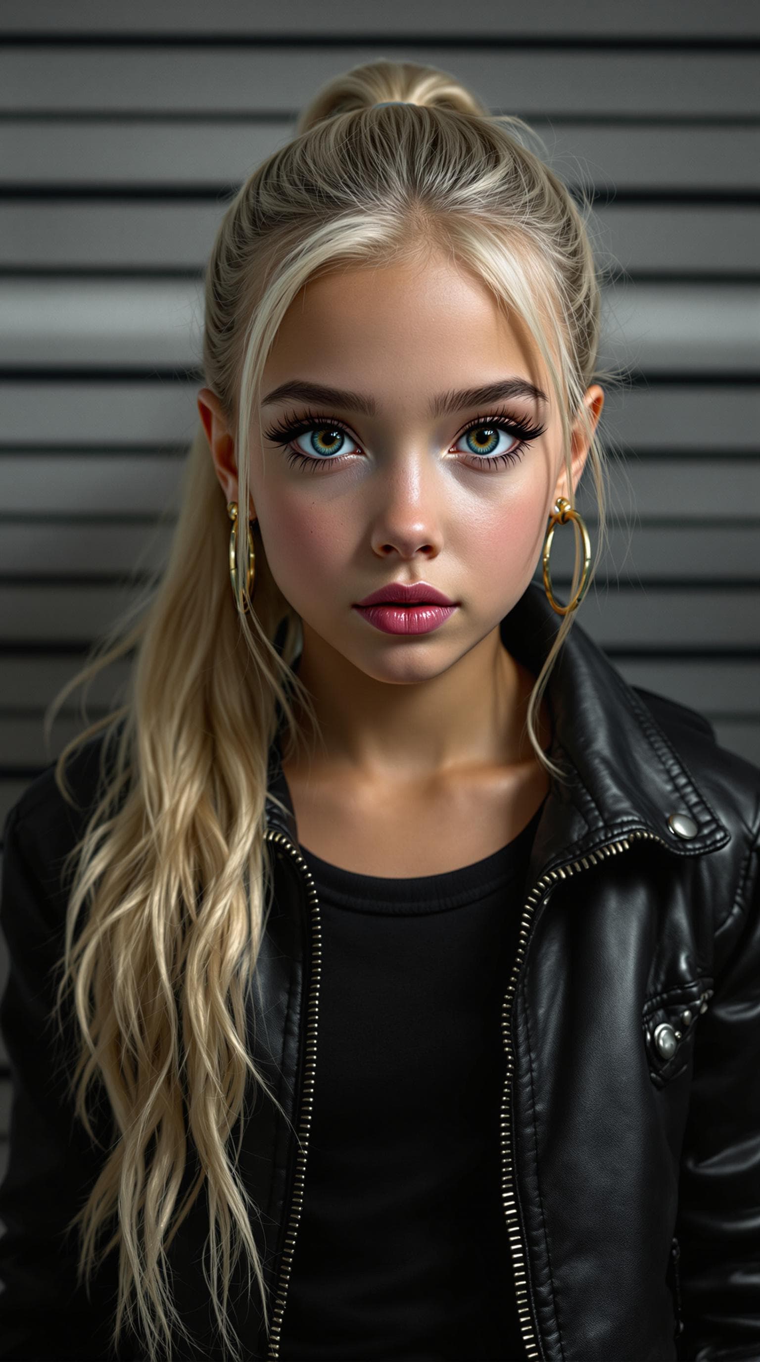 AI generated: a professional photo of a exceptionally beautiful girl in the world (age 7), (seven year old), highl...
