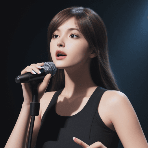 AI generated: High resolution photography of a microphone
