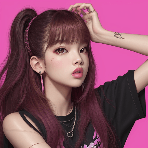 AI generated: lisa,blackpink