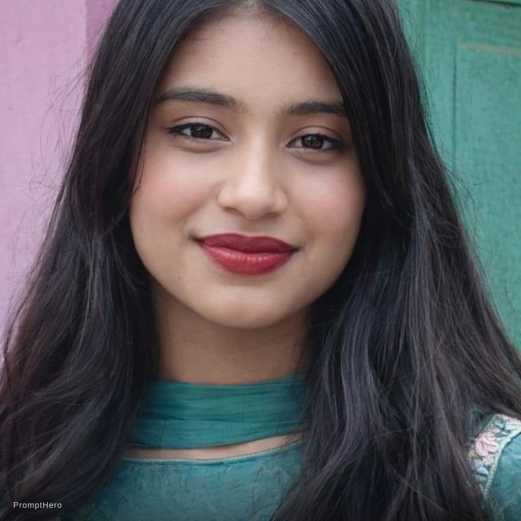 AI generated: cute girl
