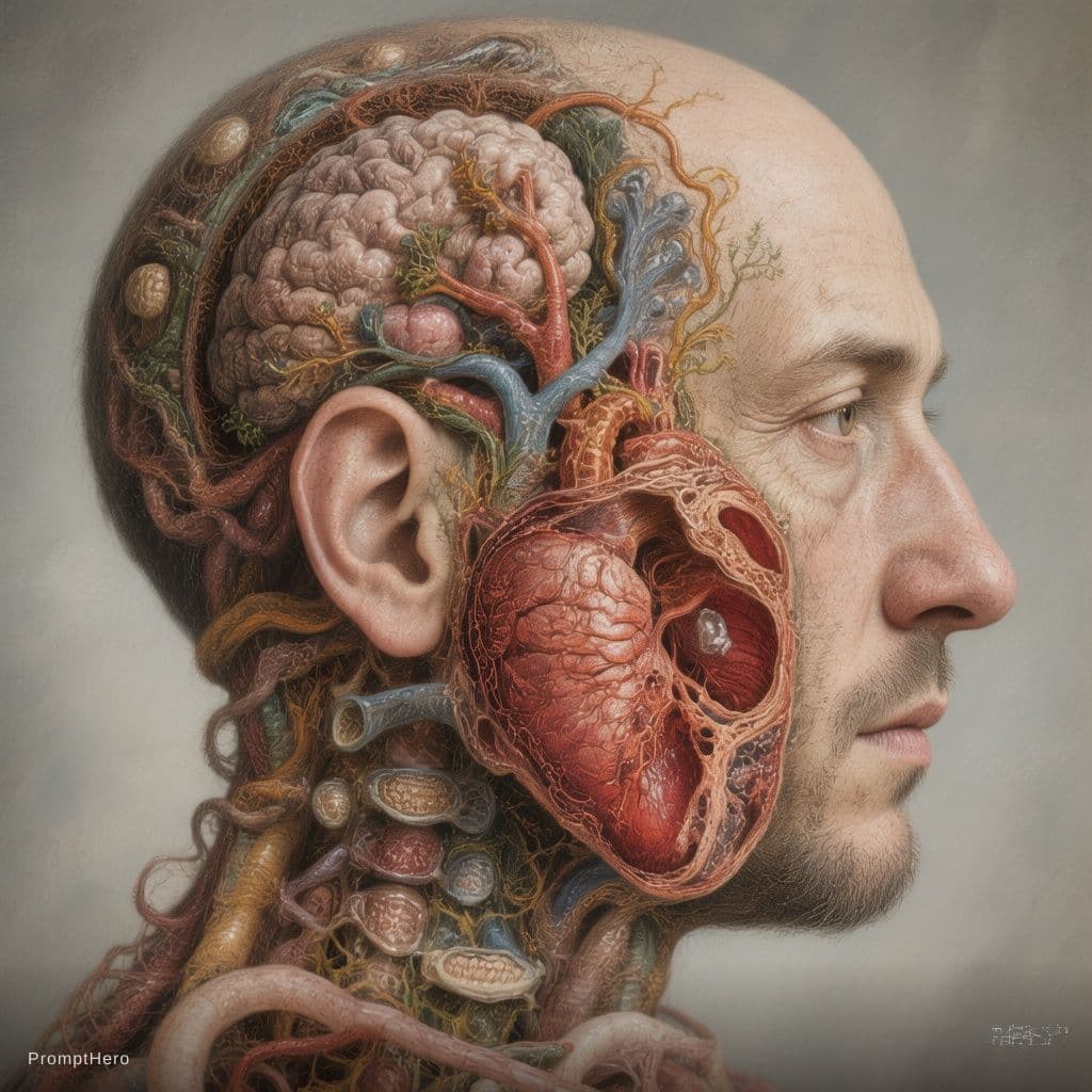 AI generated: Incredibly detailed technical diagram of the profile of selling a human organs in an anti slavery co...