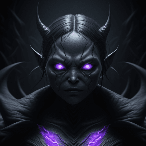 AI generated: A Photo of A dark creature, sombre, in the style of dormammu , invisible face, no eyes, gender unkno...