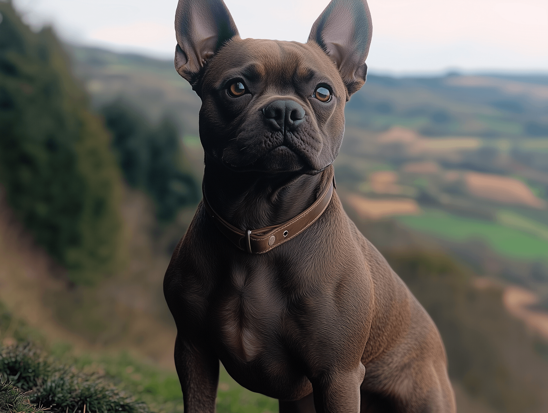 AI generated:  DOG --chaos 100 --ar 4:3 --style raw --stylize 1000