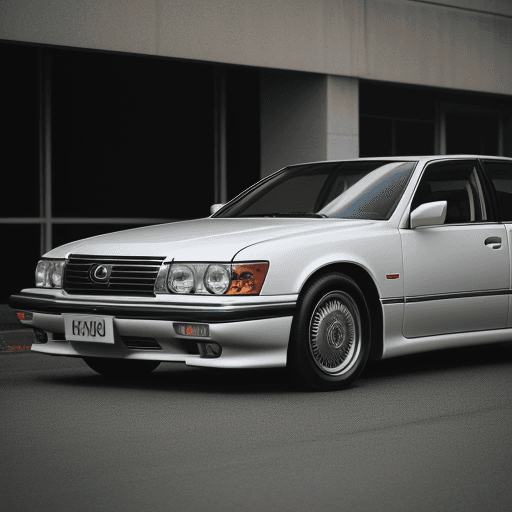 AI generated: a lexus ls400, unsplash --v 5. 2