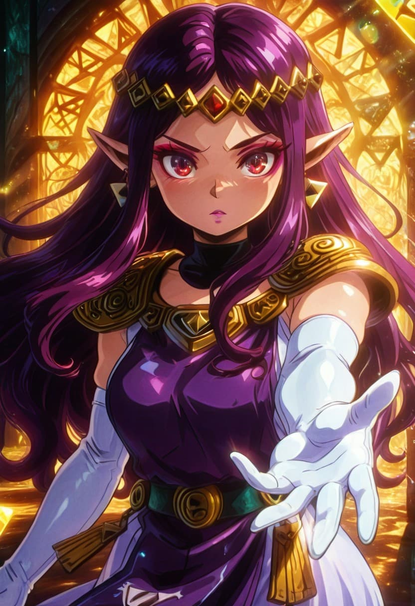 Hilda: Lorule Princess  | ヒルダ (The Legend Of Zelda: A Link Between Worlds)