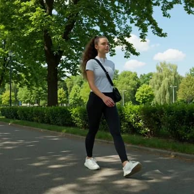 AI generated video: walking 