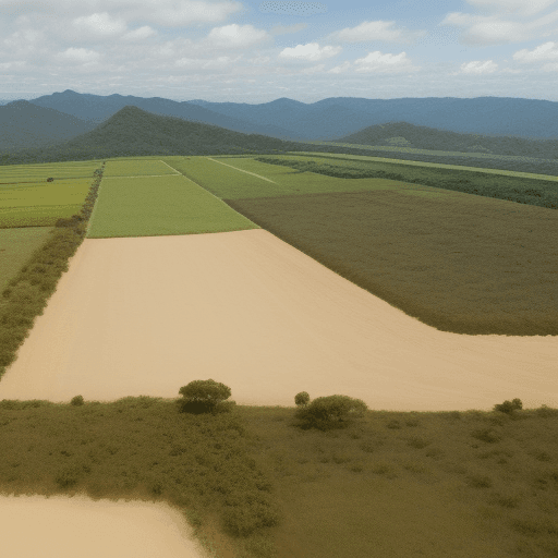AI generated: tierra de extra  terrestres