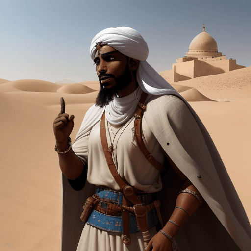 AI generated: **Bilal ibn Rabah: A Beacon of Faith and Perseverance**

Bilal ibn Rabah's unwavering faith and resi...
