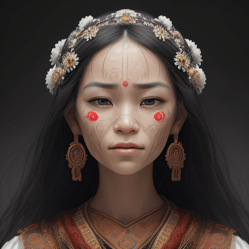 AI generated: Emotional Portrait: Choose someone with an expressive face, and capture a deep emotion—something lik...