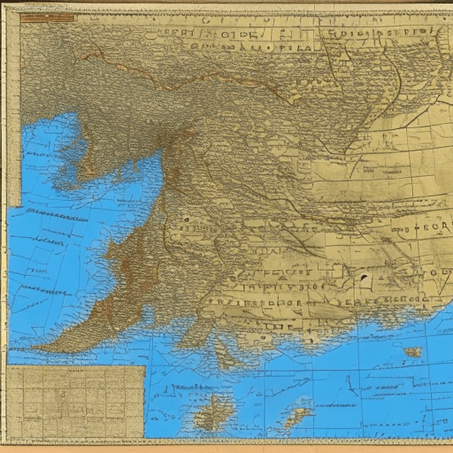 AI generated: Generate a map of Arabia from 1500 BC