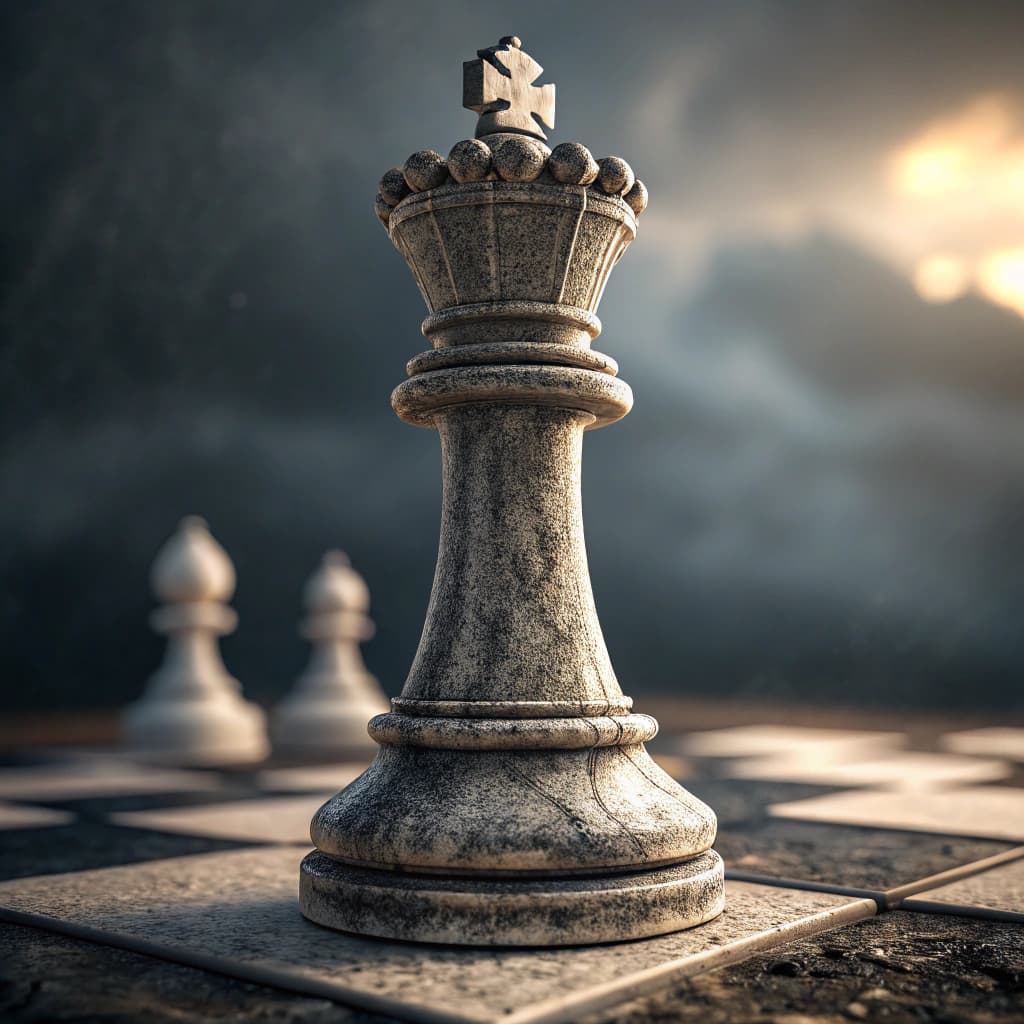 AI generated: hyper-realistic photograph of chess pieces "rook" close up, best design, spectacular craftsmanship, ...