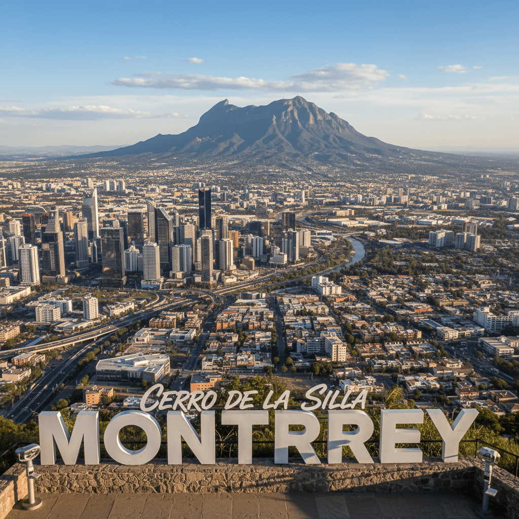 AI generated: CERRO DE LA SILLA

 MONTERREY 