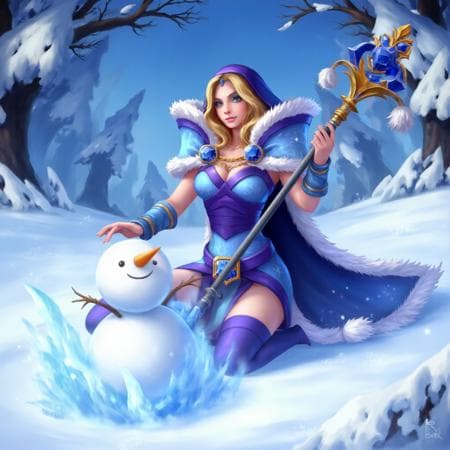 Crystal Maiden FLUX (Dota 2)
