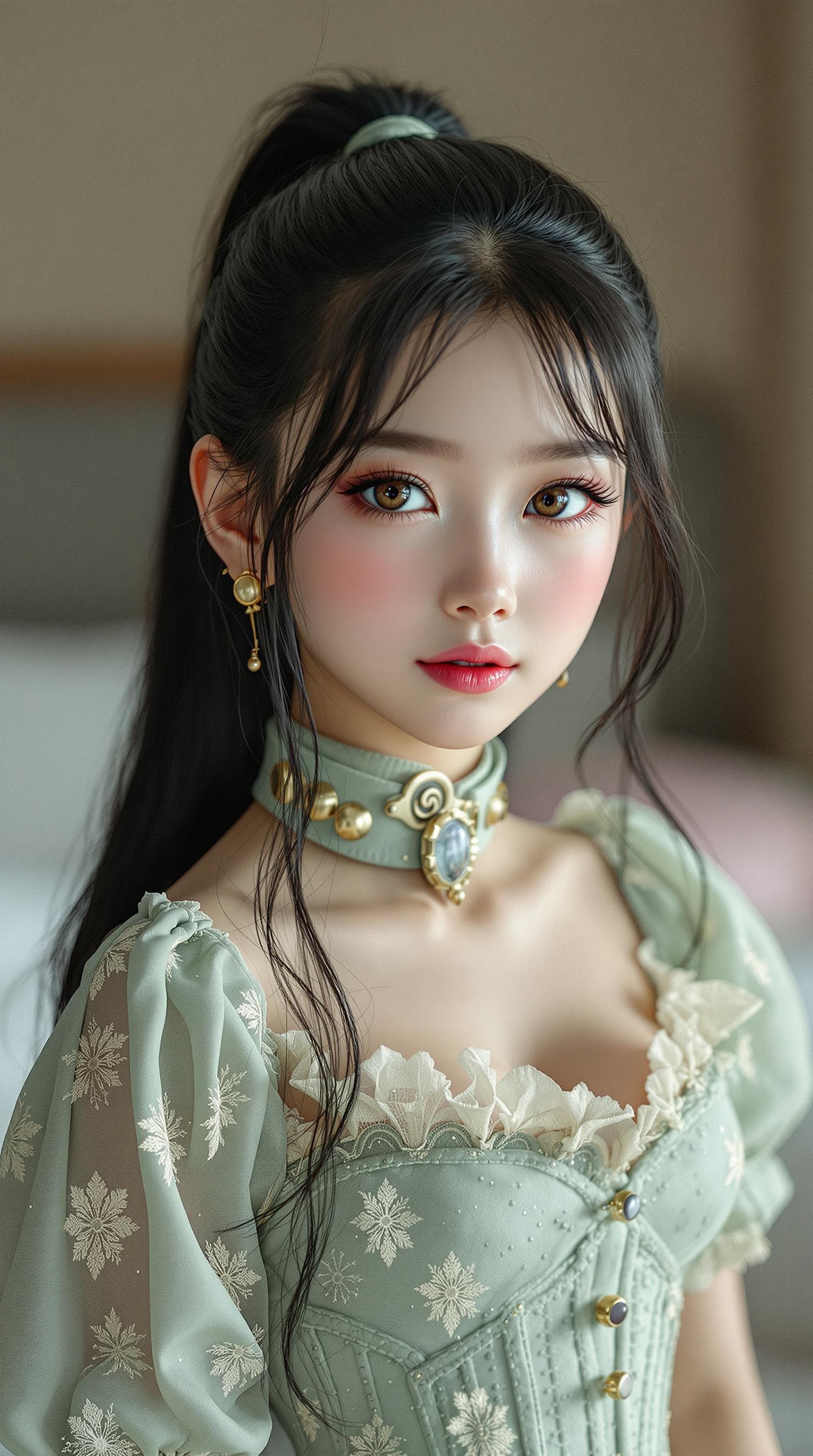 AI generated: 


a professional photo of a exceptionally beautiful girl in the world (age 10), (ten year old), nor...