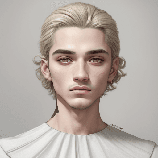 AI generated: el rostro de un hombre vestido con atuendo moderno con el rostro sudando, en el estilo de gris claro...