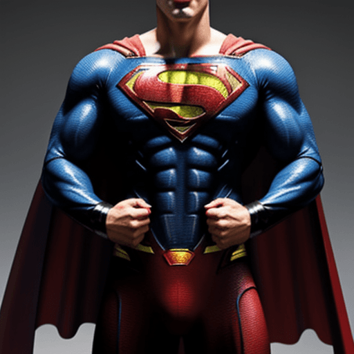 AI generated: superman