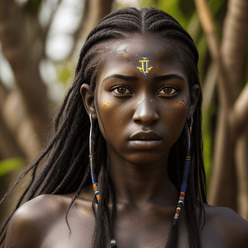AI generated: full shot, (((masterpiece:1 0))), (hyperrealism:1 5), High Detail RAW color Photo, (Photorealistic:1...