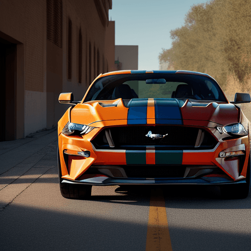 AI generated: ford mustang