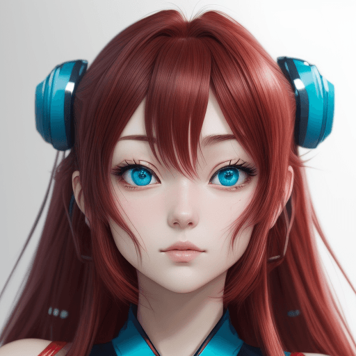 AI generated: <hypernet:mikunakano:0.9>,miku nakano, highres,dark red hair,blue eyes,(masterpiece_1.0),face