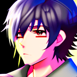 AI generated: pfp, profile background, anime boy, velvet hair, character, fantasy, medieval, looking from behind a...
