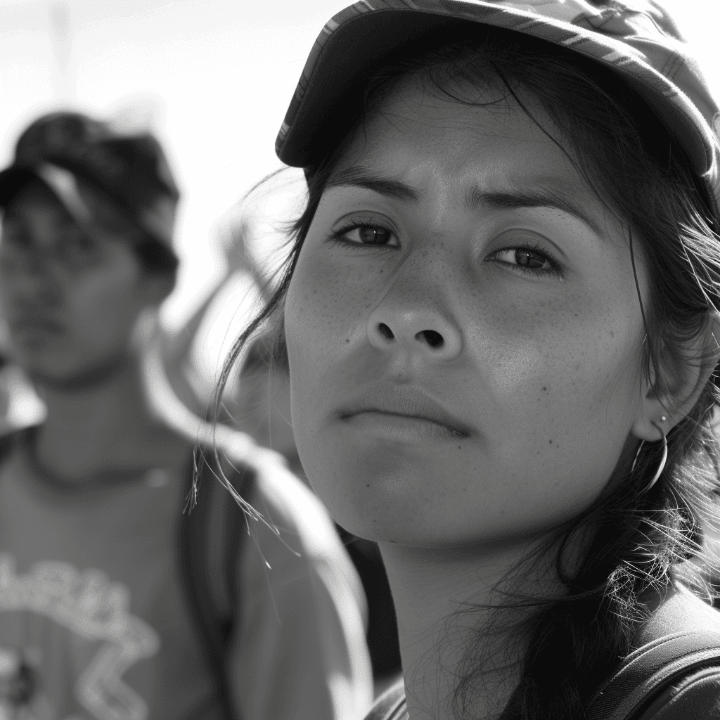 AI generated: fighting for immigrant rights