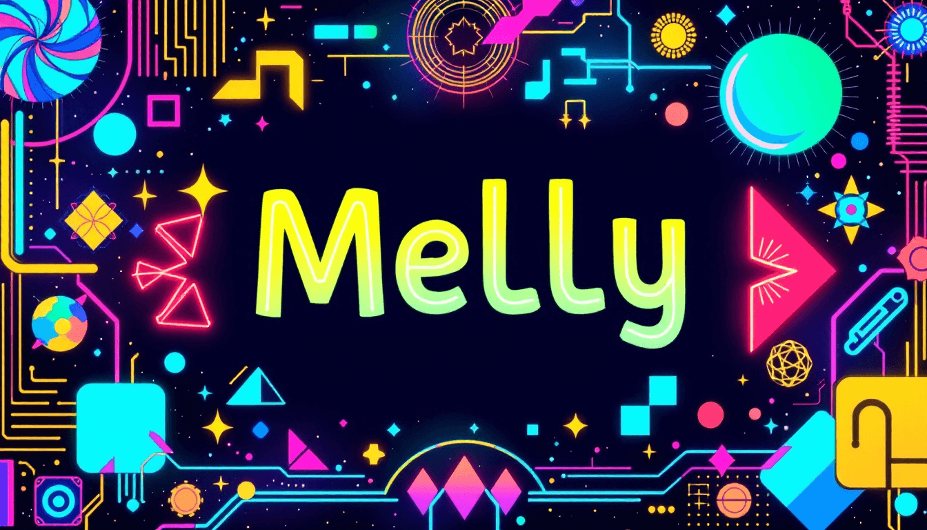 AI generated: Design a vibrant, vintage-style banner reminiscent of the 80s with neon colors and geometric shapes....