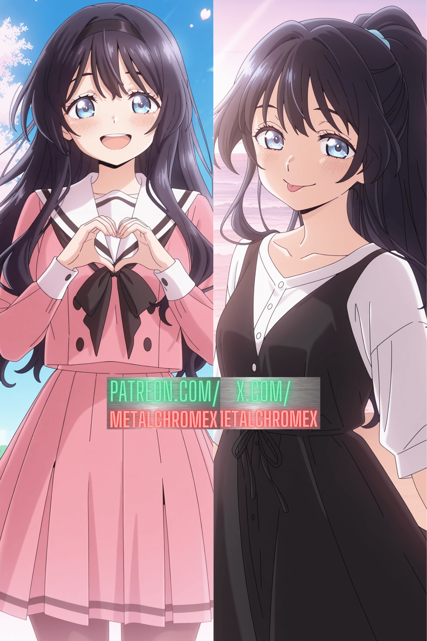 Kaoruko Waguri (The Fragrant Flower Blooms with Dignity) - Commission!
