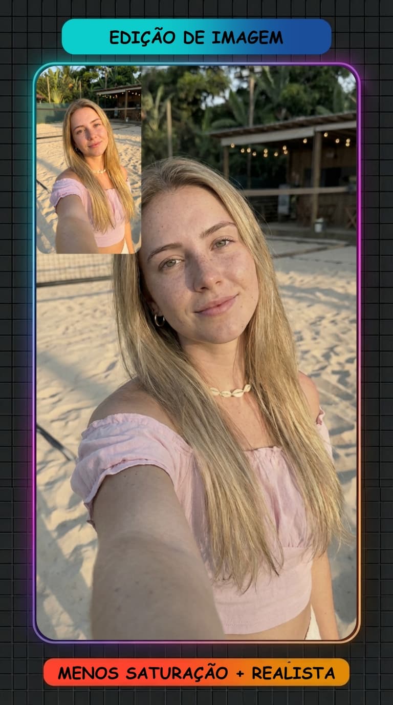 AI generated: Use the reference image.
Strongly reduce saturation and slightly lower contrast for soft highlights ...