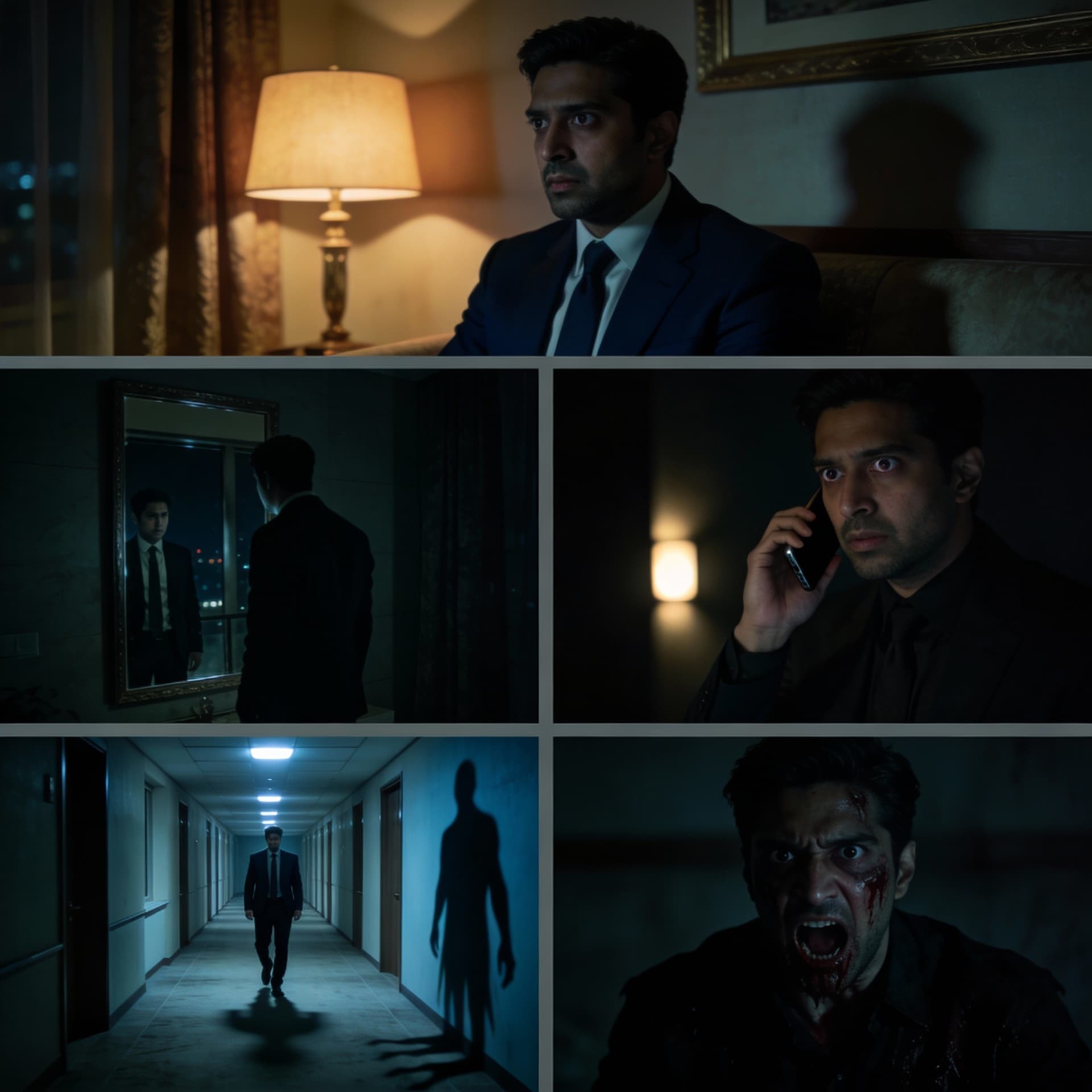 AI generated: 🎬 Scene 1: The Arrival (Opening Shot)
Mood: Calm but uneasy
Image Prompt:
A Korean horror movie sti...