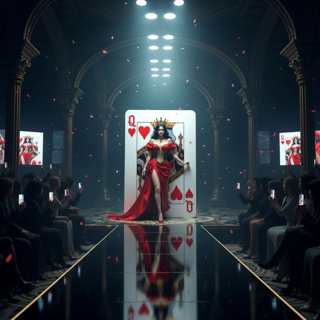 AI generated: au podium de la mode