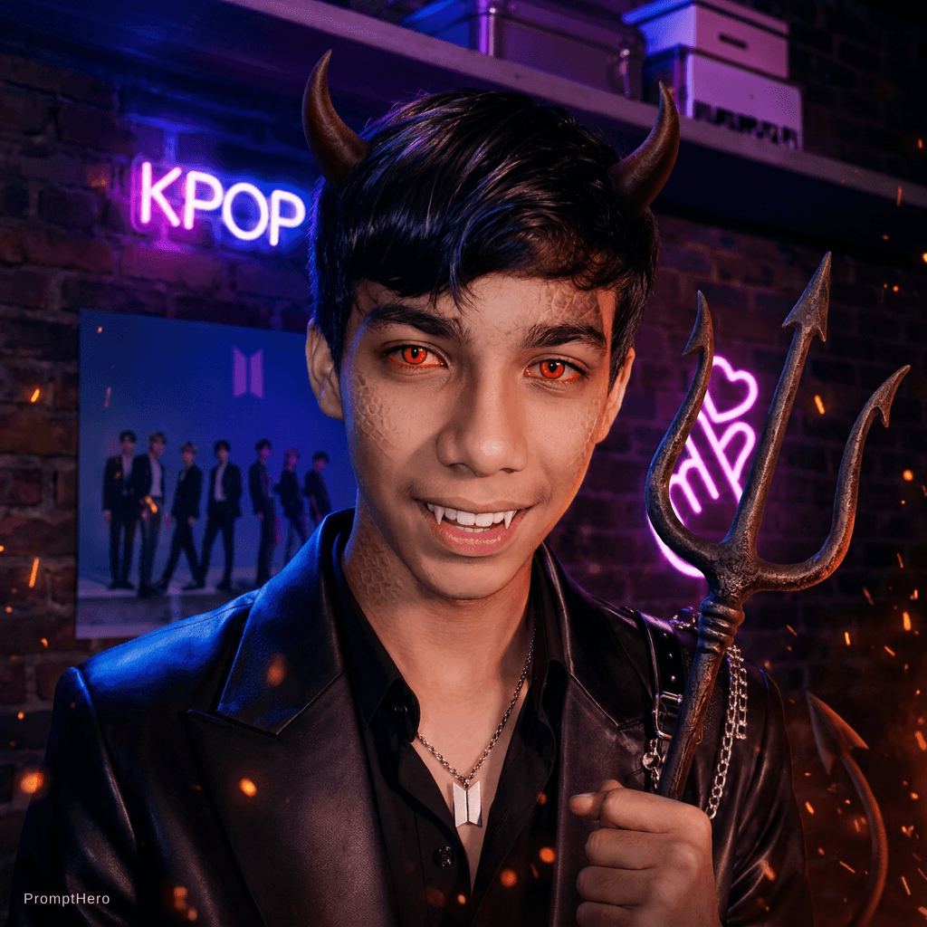 AI generated: devil
