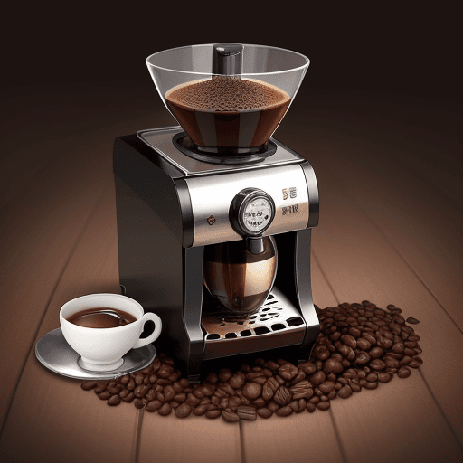 AI generated: the hyper photorealistic logo of coffe and tea, this with the word "قهوة أبو نزار" on it and some el...