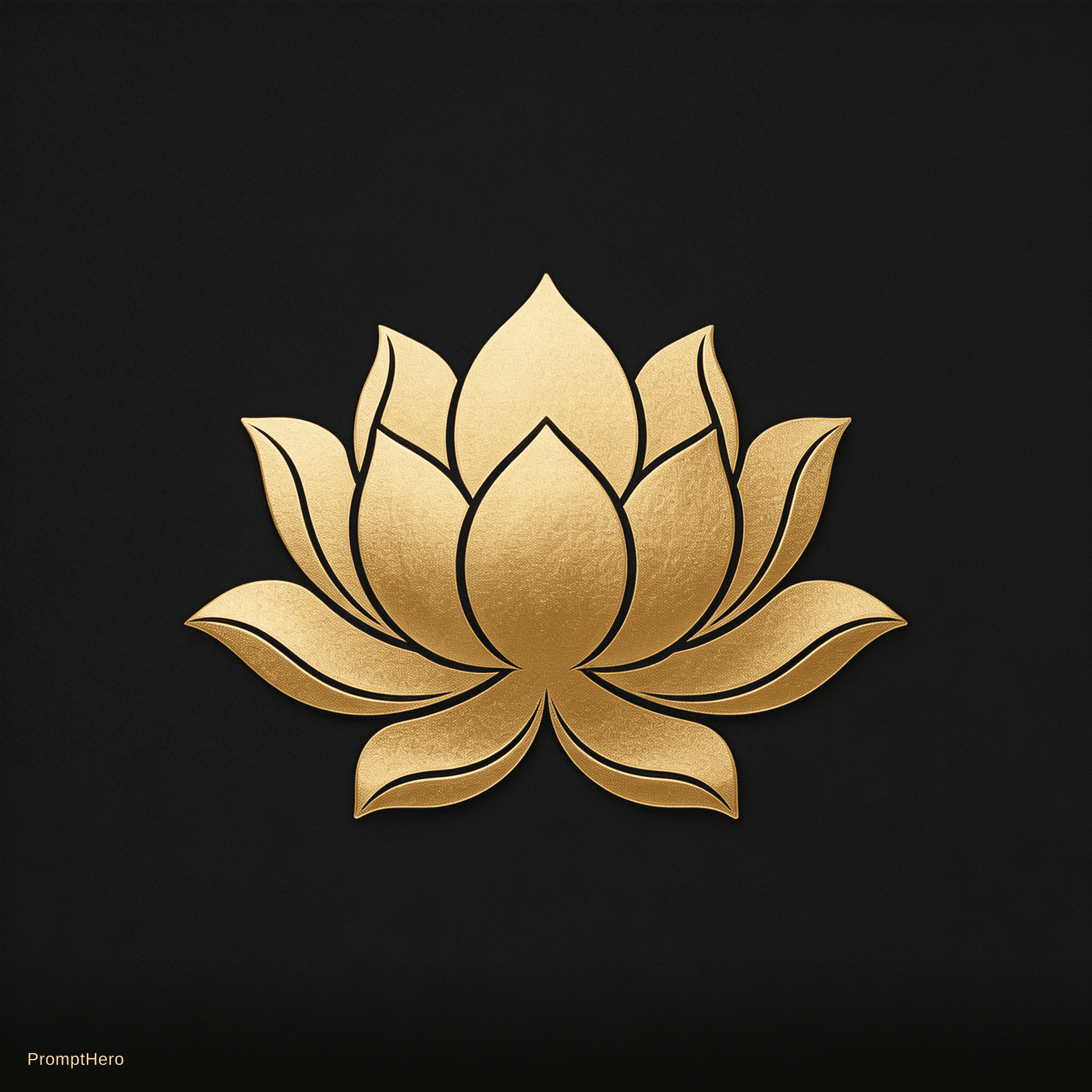 AI generated: "A luxury and elegant logo for a brand called. Incorporate a sophisticated serif typography with a d...