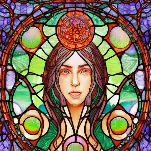 AI generated: Seed: 1089567288 Steps: 60 Scale: 9 Sampler: k_euler_a
Prompt
stain glass window of goddess warrior,...