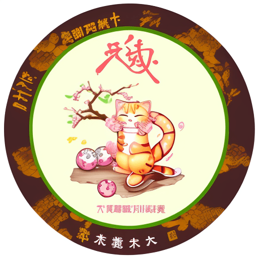 AI generated: 設計sweet蛋糕甜點店招牌含logo的設計圓