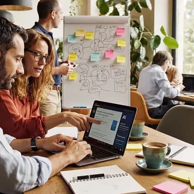 AI generated video: This is not a corporate office, not a coworking space and not an open-space workplace. It is a warm ...