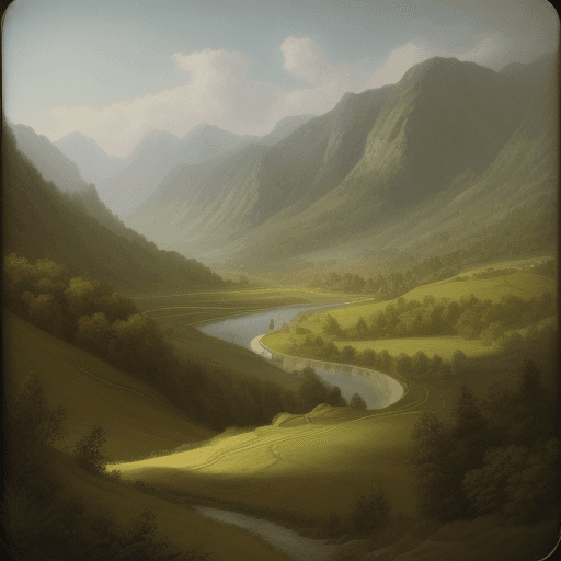 AI generated: landscape