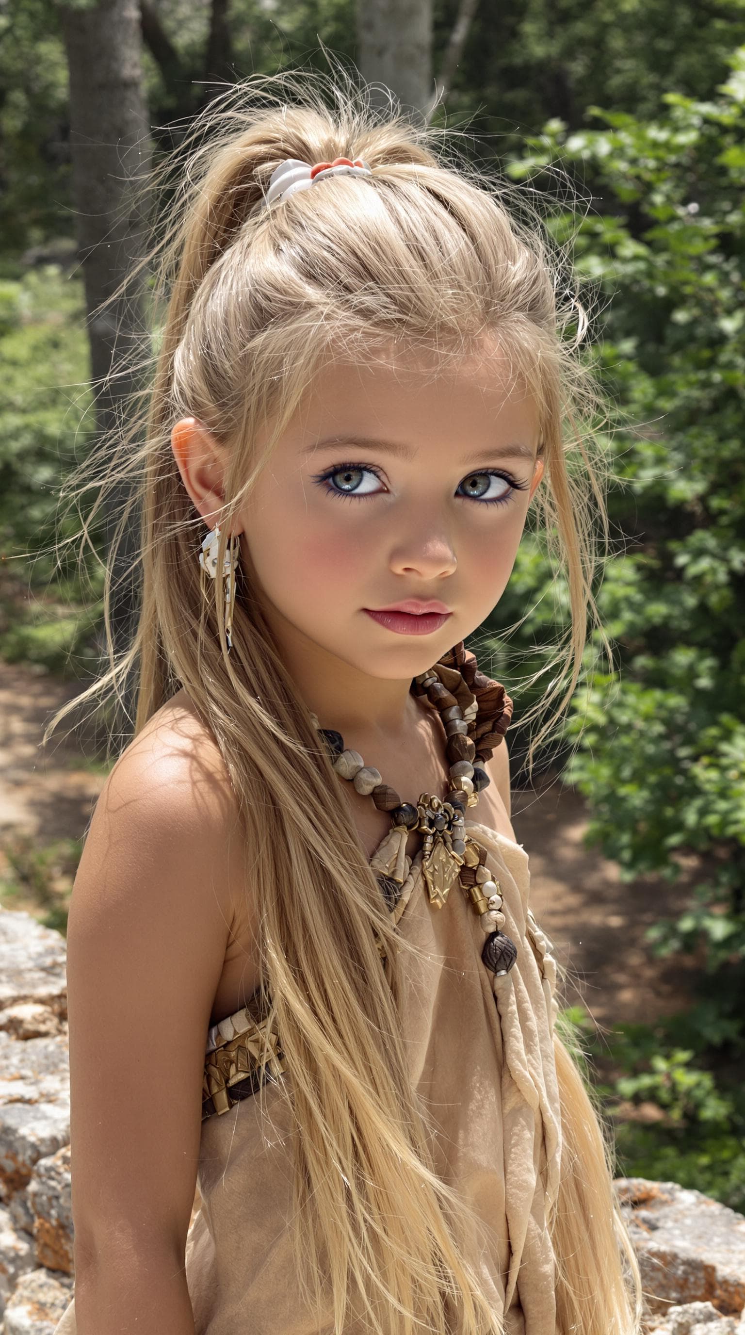 AI generated: a professional photo of a exceptionally beautiful girl in the world, (seven year old) (futuristic),(...