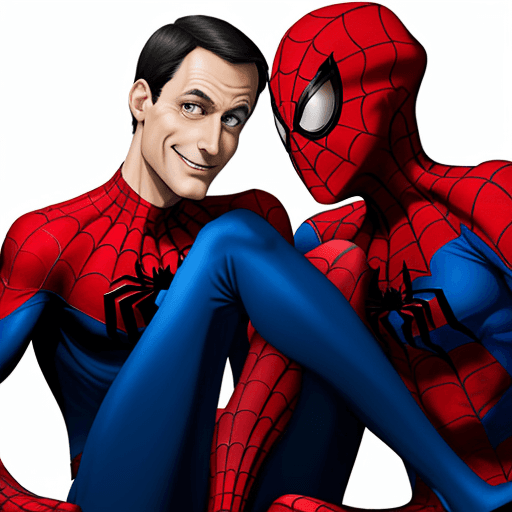 AI generated: quagmire spiderman gyatt
