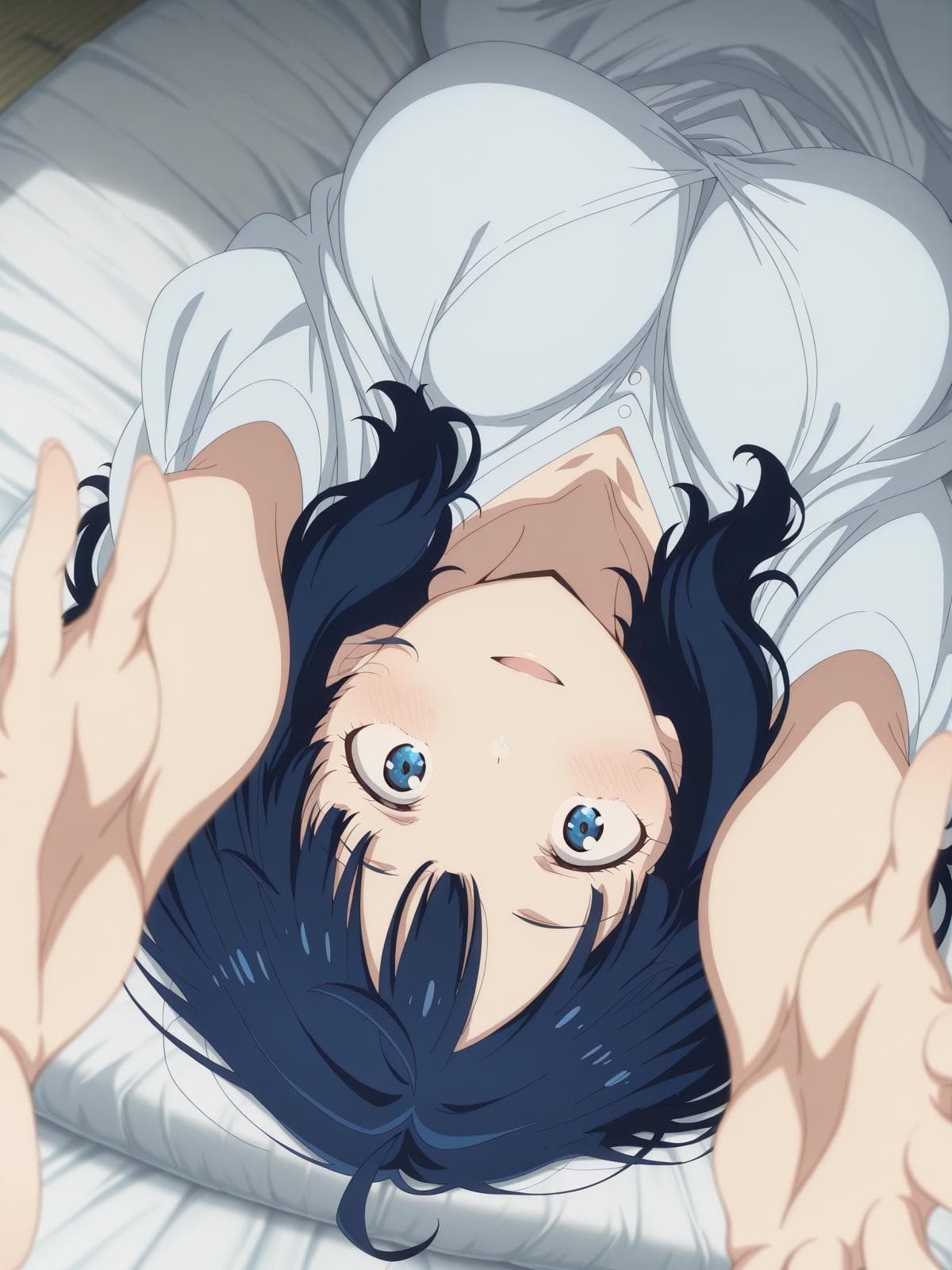 Upside-Down Reaching Towards Viewer - Poses