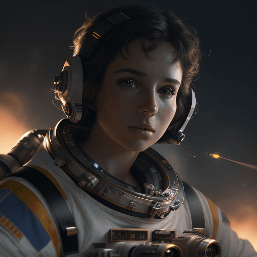 AI generated: , Astronaut, beautiful body and face,very breathtaking beautiful image, cinematic, 4k, epic Steven S...