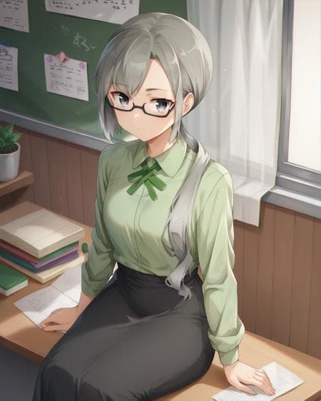 Aki teacher (Yuki Yuna is a Hero)