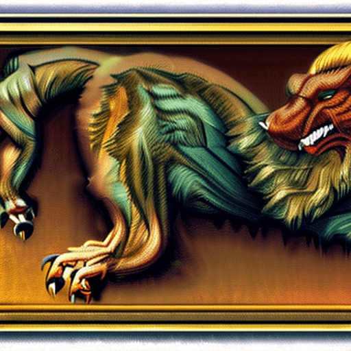 AI generated: manticore