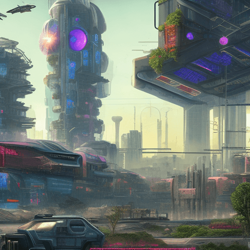 AI generated:  Different elements in icons: Energy, war, Ecology, Economy, Health and Technology. Background is tw...